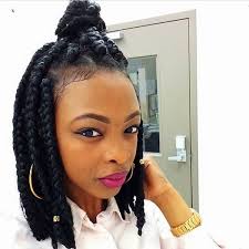 Teeny weeny afro hairstyle give bohemian looks when combined with light makeup and stylish jewellery. Short Bohemian Box Braids Novocom Top