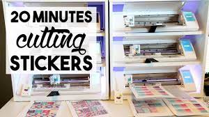 This is the place to start. Running An Etsy Sticker Shop 20 Minutes Of Cutting Stickers Youtube