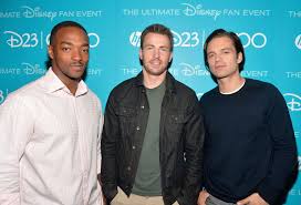 Endgame and i'm sobbing again. Actors Anthony Mackie Chris Evans And Sebastian Stan Attended The Angelina Jolie Talks About Scaring Children At Disney S Big Day Popsugar Celebrity Photo 19