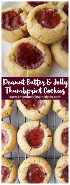 Peanut Butter Jelly Thumbprint Cookies Recipe Peanut Butter Thumbprint Cookies Peanut Butter Eggs Recipe Peanut Butter Jelly Cookies