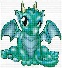 Baker's dozen alphabet, cross stitch pattern. Dragon Cross Stitch Patterns Free Printable Novocom Top