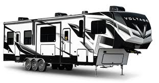 Voltage Luxury 5th Wheel Toy Hauler 5th Wheel Rv Dutchmen Rv
