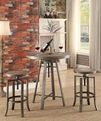 We did not find results for: Rec Room Bar Tables Rustic Industrial Industrial Adjustable Height Round Bar Table 101811 Pub Tables Lily S Funiture And Mattress