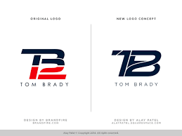Brady's initials and jersey number, is built on mr. Tb12 Logo Google Search Logos Logo Google Tech Company Logos