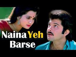 Naina Yeh Barse Hd Mohabbat 1985 Song Anil Kapoor Vijayta Pandit 80 S Romanti Song Youtube In 2020 Film Song Songs Cover Songs
