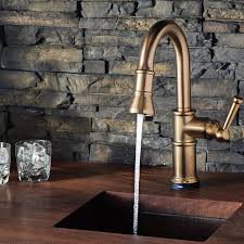 Delta's innovative designs and safety features lead the way in the faucet industry. Brizo 64025lf Gl Artesso Smarttouch Single Handle Pulldown Kitchen Faucet Luxe Gold