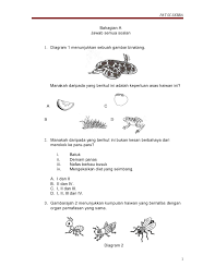 Sains untuk sk, sjkc dan sjkt 4.2 modul pembelajaran. Soalan Sains Sec A Sec B Tahun 4 Final