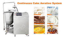 Industrial Whipped Cream Production Cake Aeration System Aerator Cream Whipping Machine for Industrial Use