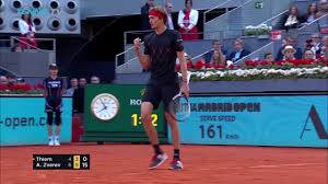 alɛˈksandɐ ˈzaʃa ˈtsfɛʁɛf, born 20 april 1997) is a german professional tennis player. Alexander Zverev Defeats Thiem To Win First Madrid Title Mutua Madrid Open 2018 Final Highlights Youtube