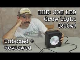 With clones, they will need intense light to begin. Hhe 64x3w Cob Led 200w Grow Light Unboxing Review By Albopepper Drought Proof Urban Gardening