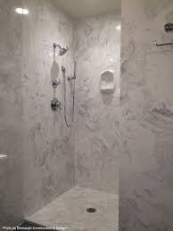 Bathroom Remodel Return On Investment Guide Marble Showers Cultured Marble Shower Walls Shower Niche