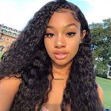 Curly Lace Front Wig In 2020 Short Hair Styles For Round Faces Natural Hair Styles Curly Hair Styles Naturally