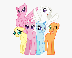 Yay!(btw sorry for now uploading, i haven't been so motivated lately.)i will. Mlp Base Mane 6 Movie