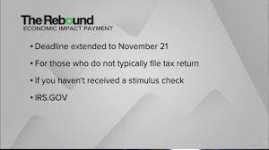 Stimulus Check Application Extended
