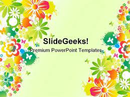 Flower background design for powerpoint. Floral Background Design Powerpoint Themes And Powerpoint Slides 0411 Powerpoint Themes