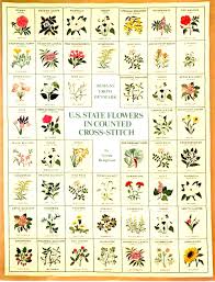 Pine state flowers discount code. U S State Flowers In Counted Cross Stitch Bengtsson Gerda 9780442206833 Amazon Com Books