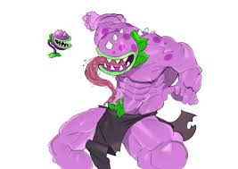 Rule 34 Dev - anthrofied chomper_(pvz) clothing kogito male_only muscular  pecs plantie plants_vs_zombies thick_thighs tongue_out|8536286904