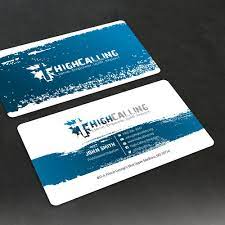 Subscribe to the free printable newsletter. Design A Modern Business Card Design For A Church Called High Calling Ministries Business Card Contest 99designs