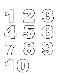 Disegno Numeri Disegni Da Colorare E Stampare Gratis Per Bambini Puoi Stampare Scaricare Il Disegno Numeri Scuola Dell Infanzia Modelli Di Alfabeto Numeri