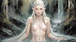 The Ethereal Naked Body of Galadriel 