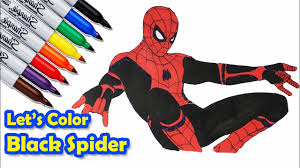 Custom lego spider man far from home set !!! Spider Man Far From Home Second Action Coloring Pages Sailany Coloring Kids Youtube