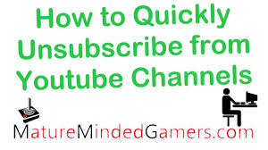 How To Quickly Unsubscribe From Youtube Channels Youtube Enter site url, to get website worth and complex seo analysis how to quickly unsubscribe from youtube channels