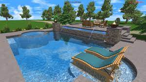 swimming pool with twin relacing chair jpg 1366 768 schwimmbad designs schwimmbad fliesen gartenpools