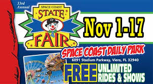 33rd Annual Space Coast State Fair Open Today Until 10 P M