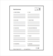 22 Exact Chart Goal Setting