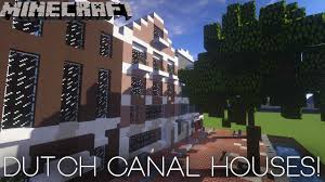 Comment faire des divans, canapés, fauteuils dans minecraft ep 2 (tuto). Minecraft Dutch Canal House Tutorial Youtube