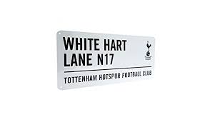 We have 13 free tottenham vector logos, logo templates and icons. Tottenham Hotspur Fc Official White Hart Lane Street Sign One Size White Black Amazon Co Uk Clothing