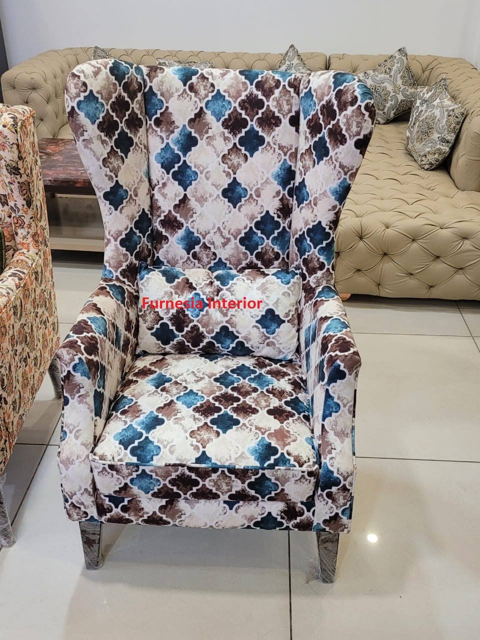 Living Room High Back Chair