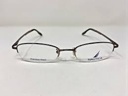 NAUTICA Eyeglasses Frames N7131 033 51-19-140 Brown Half Rim QU04 | eBay