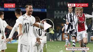 Ajax Vs Real Madrid Football Live Streaming Uefa Champions League Real Madrid Football Real Madrid