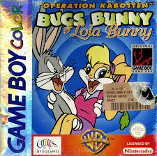 Looney Tunes Carrot Crazy 1998 Game Boy Color Box Cover Art Mobygames Looney Tunes Cover Art Gameboy