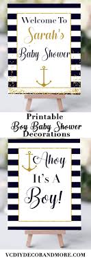4.7 out of 5 stars. Nautical Theme Baby Shower Welcome Sign Vcdiy Decor And More Nautical Baby Shower Boy Baby Shower Nautical Theme Baby Shower Themes