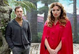 Carla Connor Alison King Alison King Red Leather Jacket Women