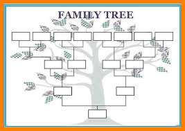 Medical Chart Template Blank Family Tree Free Family Tree