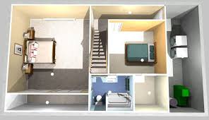 Two Bedrooms One Bath Project Simply Additions Basement Bathroom Basement Remodeling Basement House Plans