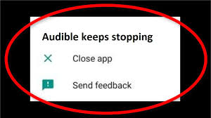 Fix Audible Keeps Stopping Android Fix Audible App Not Open Problem Android Youtube
