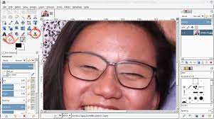 Select the glare with either the lasso tool or patch tool. Remove Glasses Glare