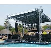 Outdoor Concert Aluminum Lighting Stage Roof Truss System