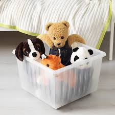 Ikea skubb boîte rangement boite sous lit garde robe vêtements organisateur ebay. Vessla Bac De Rangement Avec Roulettes Blanc 39x39 Cm Ikea