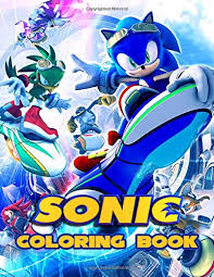Sonic and amy coloring pages. Amazon Com Sonic Coloring Book A Perfect Book For Sonic The Hedgehog Fans 9798614883225 Sonic The Hedgehog Books