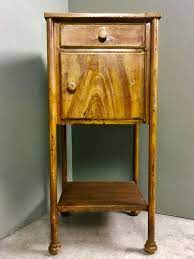 The two heavy duty industrial metal legs are powder coated in a texturized. Vintage Industrial Metal Night Stand For Sale At Pamono