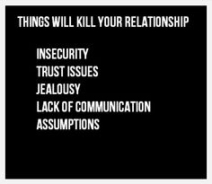 Insecurity In Relationships Quotes Quotesgram