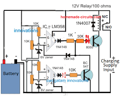 Pin On Battery Charger Circuit