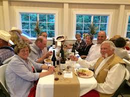 CAA Table at Sponsor's Dinner Anne & Harry Hassan Jack Day Lyn Neel Marge  Day Mike Zaetta Bill Neel