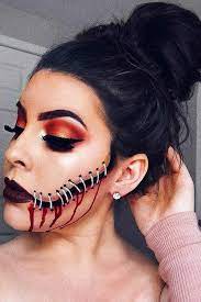 61 Easy Diy Halloween Makeup Looks Page 4 Of 6 Stayglam Halloween Makeup Diy Halloween Makeup Looks Halloween Makeup Easy