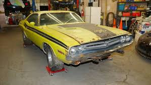 Image result for Bright Yellow 1971 Challenger